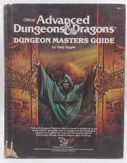 AD&D Updated Cover Dungeon Masters Guide DMG, by Gary Gygax  