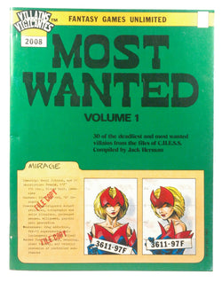 Most Wanted, Volume 1 (Villains & Vigilantes), by Jack Herman  