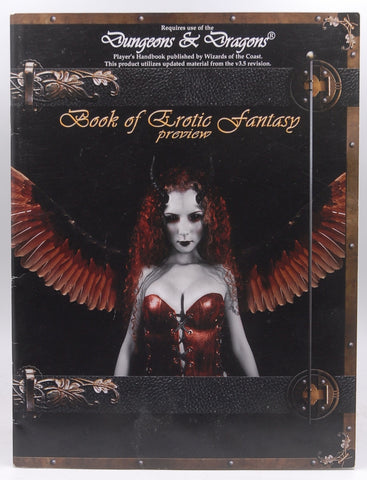 Book of Erotic Fantasy PREVIEW Edition VG, by Staff  