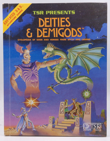 Deities & Demigods: Cyclopedia of Gods and Heroes from Myth and Legend (Advanced Dungeons and Dragons), by James M. Ward, Rob Kuntz  