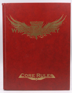 Wrath & Glory Core Rules Limited Edition Red Leatherette (ULIWG1000R), by Ross Watson  