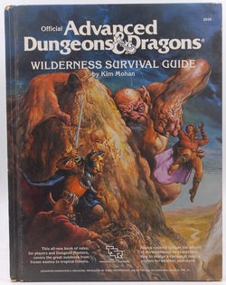 AD&D Wilderness Survival Guide VG+, by Kim Mohan  