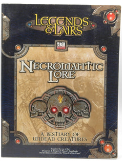 Necromantic Lore (Legends & Lairs, d20 System), by Fantasy Flight Games  