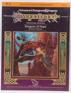 AD&D DL3 Dragons of Hope, by Tracy Hickman  