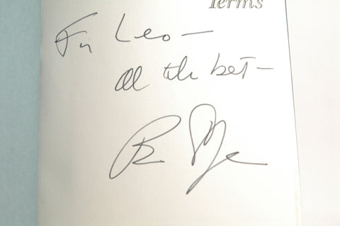 Coming to Terms, by Safire, William Signed First Edition