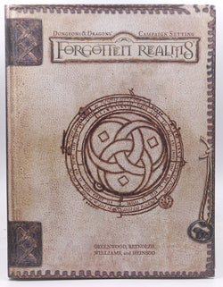 D&D 3.5 Forgotten Realms Campaign Setting w/Map, by Greenwood, et al  
