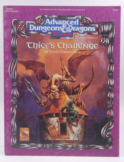 Thief's Challenge (Advanced Dungeons & Dragons Module HHQ3), by Christensen, Troy  