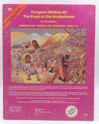 D&D B/X B2 The Keep on the Borderlands, by Gary Gygax  