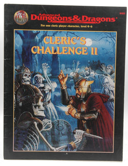 Cleric's Challenge II (Advanced Dungeons & Dragons), by Culotta  