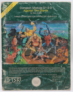 AD&D G1-2-3 Against the Giants Fair, by Gary Gygax  