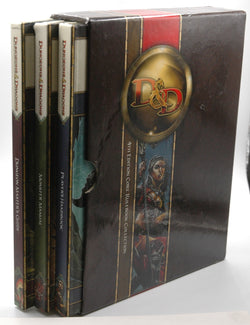 Dungeons and Dragons Core Rulebook Gift Set, 4th Edition, by Wizards RPG Team  
