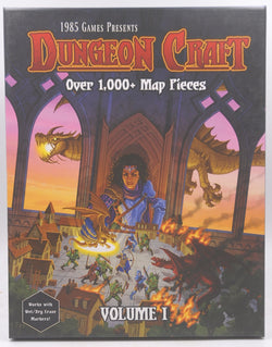 Dungeon Craft 1000 Map Pieces D&D RPG, by Various  