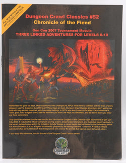 Dungeon Crawl Classics 52*OP: Chronicle of the Fiend, by Adrian Pommier,Harley Stroh  