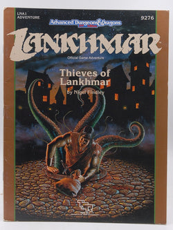 Thieves of Lankhmar, LNA1 AD&D Official Game Adventure, by Findley, Nigel  