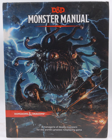 Monster Manual (D&D Core Rulebook), by Wizards RPG Team  