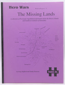 The Missing Lands - Unpublished Southern Continent Of Glorantha Hero Quest RPG, by Stafford  