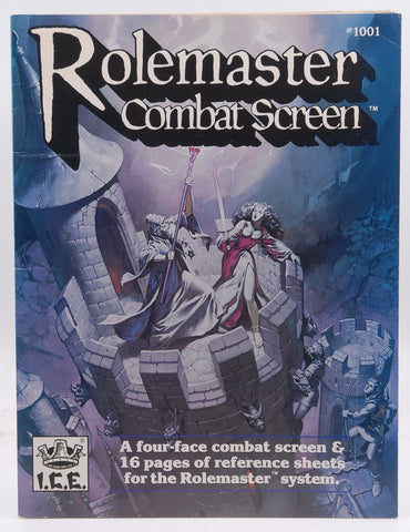Rolemaster Combat Screen (Rolemaster 2nd Edition Game Rules, Advanced Fantasy Role Playing), by Charlton, S. Coleman  