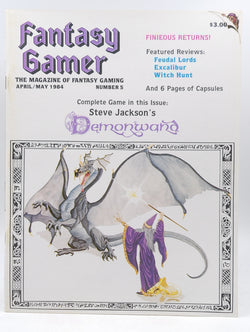 Fantasy Gamer, Number 5: The Magazine of Fantasy Gaming (Apr/May 1984), by   