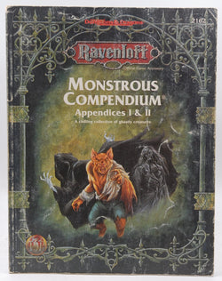 Monstrous Compendium of Ravenloft: Appendix I&II (Ravenloft Accessory) by TSR Inc (1996-12-31), by   