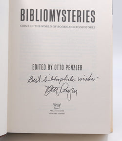 Bibliomysteries, by  Signed First Edition