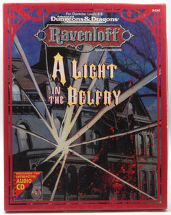 AD&D 2nd Ed A Light in the Belfry VG+ Ravenloft, by Staff  