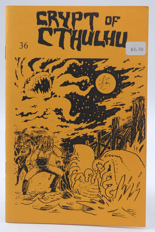 Crypt of Cthulhu 36 Lin Carter Issue, by edited by Robert M. Price  