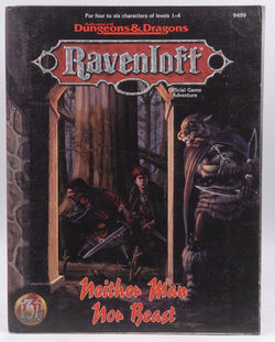Neither Man Nor Beast: Ravenloft Adventure, by Grubb, Jeff, TSR Inc  