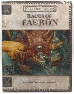 Races of Faerun (Dungeons & Dragons d20 3.0 Fantasy Roleplaying, Forgotten Realms Setting), by Boyd, Eric L.,Jacobs, James,Forbeck, Matt,Reynolds, Sean K.  