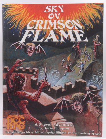 Sky of Crimson Flame DCC RPG, by Thorin Thompson  