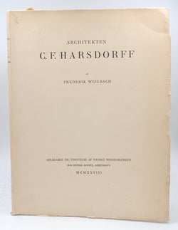 Architekten C. F. Harsdorff, by Weilbach, Frederik  