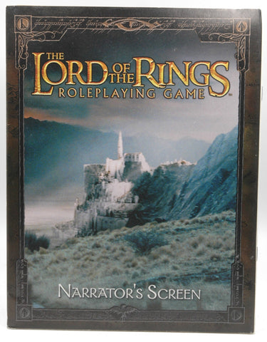 Narrator's Screen (The Lord of the Rings Roleplaying Game), by Decipher RPG  