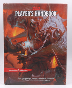 D&D 5e RPG PHB Player's Handbook, by Staff  
