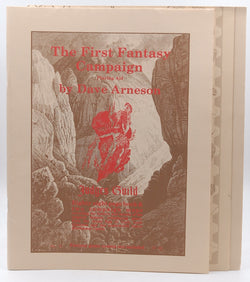 The First Fantasy Campaign 3rd Print Judges Guild, by Dave Arneson  