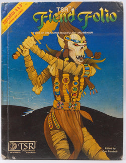 AD&D Fiend Folio G+, by Don Turnbull  