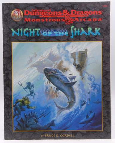 AD&D 2e Night of the Shark, by Bruce R Cordell  