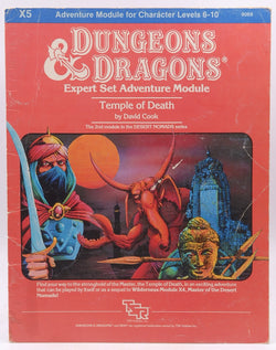 D&D X5 Temple of Death Fair, by David Cook  