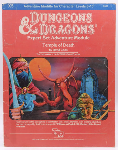 D&D X5 Temple of Death Fair, by David Cook  