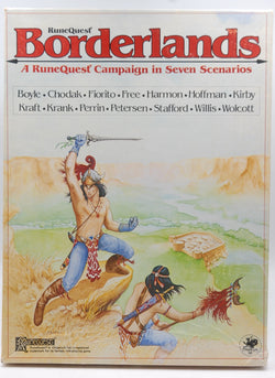Borderlands: A Runequest Campaign in Seven Scenarios [BOX SET], by Sandy Petersen  