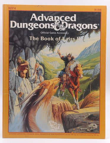 Book of Lairs II (Advanced Dungeons & Dragons Official Game Accessory 9198), by TSR Inc  