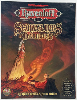 Servants of Darkness (Advanced Dungeons and Dragons/Ravenloft), by Melka, Kevin, Miller, Steve  