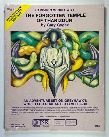 WG4 The Forgotten Temple of Tharizdun SW, by Gary Gygax  