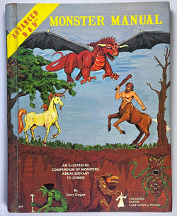 Advanced Dungeons & Dragons Monster Manual: An Alphabetical Compendium of all the Monsters Found in AD&D, Including Attacks, Damage, Special Abilities, and Descriptions, by Gary Gygax  