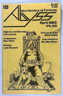 Abyss #18 April 1982 RPG D&D Magazine/Zine, by Various Authors  