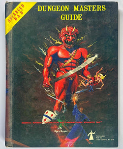 AD&D Dungeon Masters Guide Contact Paper, by Gary Gygax  