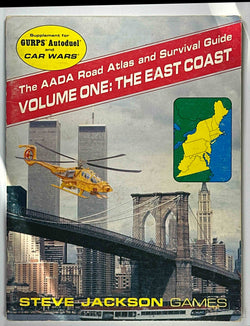 The AADA Road Atlas and Survival Guide, Volume One: The East Coast (GURPS Autoduel/Car Wars), by John Nowak  