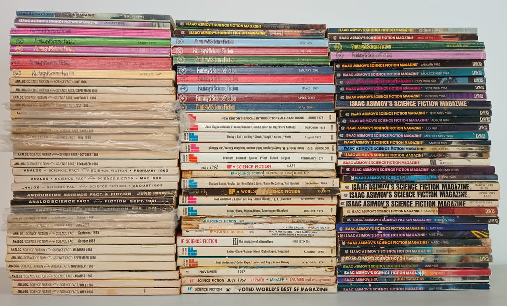 Sci Fi And Fantasy Pulp Magazine Subscription 2 Per Package Chris