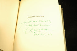 Incident in Silver a Book of Lyrics, by Sullivan, A. M. Signed 