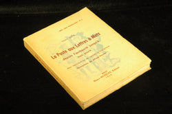 LA POSTE AUX LETTRES A METZ DEPUIS L'ANTIQUITE JUSQU'A NOS JOURS, by LUTZ, LOUIS  