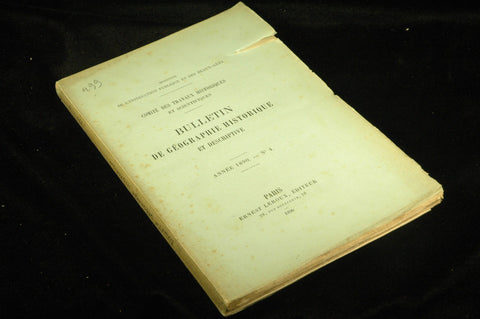 Bulletin De G?ographie Historique Et Descriptive Annee 1890 No 4, by   