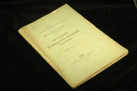 Bulletin De G?ographie Historique Et Descriptive Annee 1888 No 6, by   